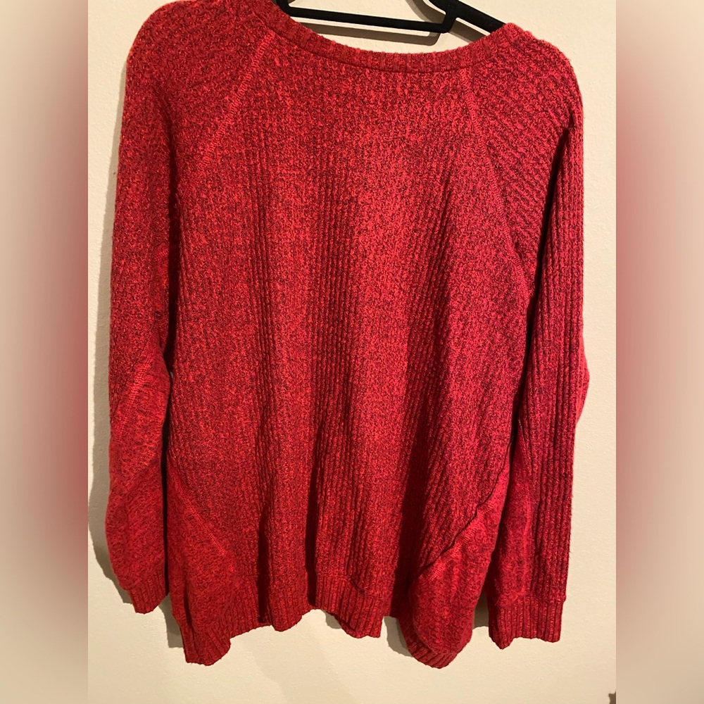 Torrid Vibrant Red Crew Neck Sweater